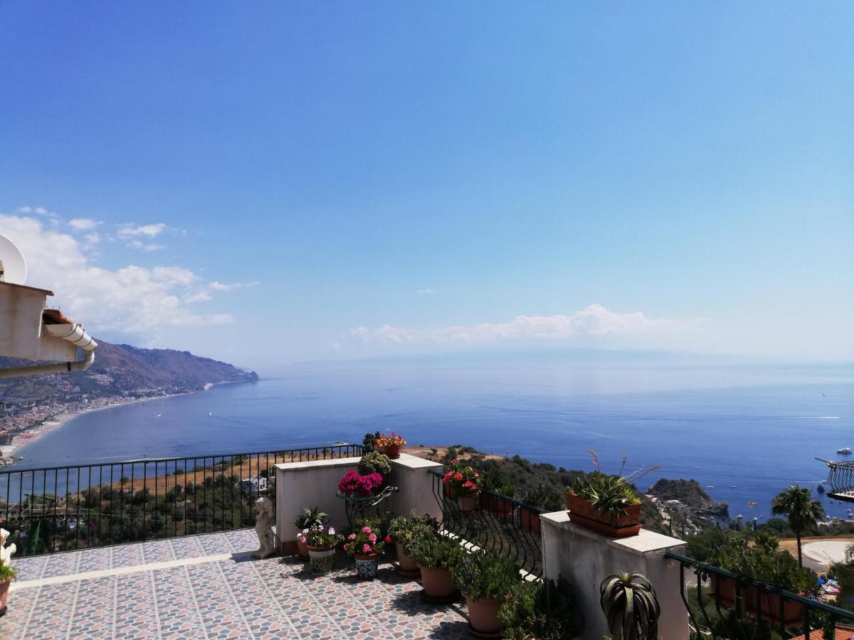 Il Normanno, Appartamento Con Panorama Mozzafiato Taormina Ngoại thất bức ảnh